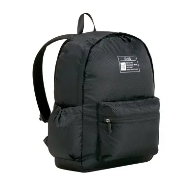 Zložljiv potovalni nahrbtnik Black