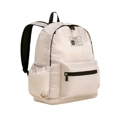 Zložljiv potovalni nahrbtnik Beige