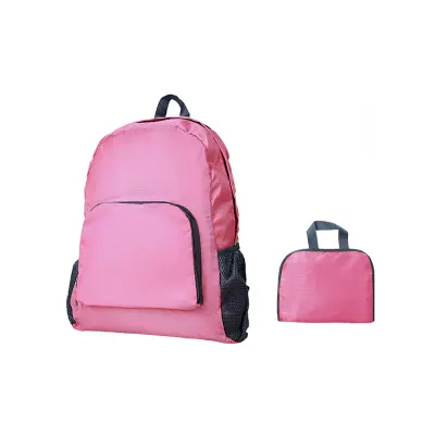 Srednje velik nahrbtnik za pohodništvo in potovanja Pink