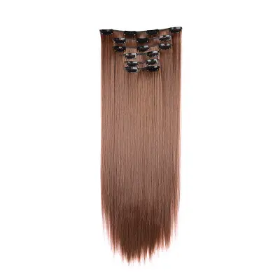 Lasni podaljški s sponkami LightBrown