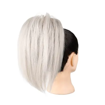 1B Pink# Sponka za podaljševanje čopa - Lasni vložek s sponko za volumen White