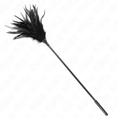 ŽGEČLJIVČEK Kink Tickle Feathers Black (45 cm)
