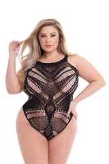 BACI DIAMONTE BODYSUIT ČRNA, KRALJICA