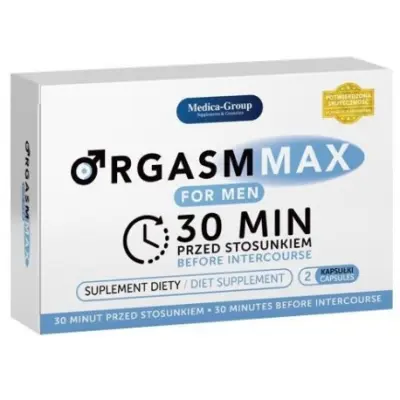 EREKCIJSKE TABLETE Orgasm Max For Men 2/1