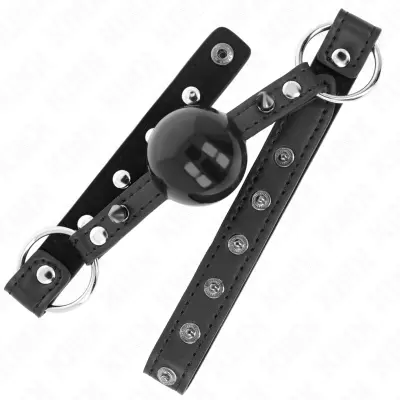 GAG Kink With Tip Rivet And Snap Lock Black (4 cm)