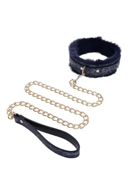 SPORTSHEETS COUGAR FUR COLLAR & LEASH