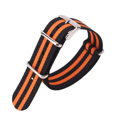 Nadomestni najlonski pašček za uro - 24 mm MultiColor