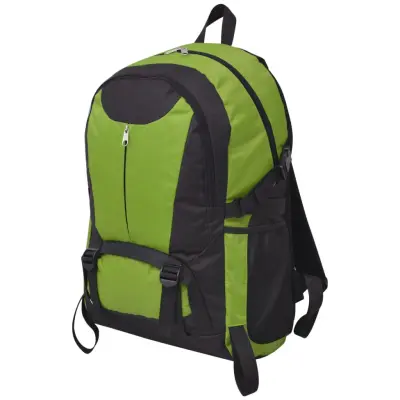 The Living Store Pohodniški Nahrbtnik 40 L ?rne in Zelene Barve -