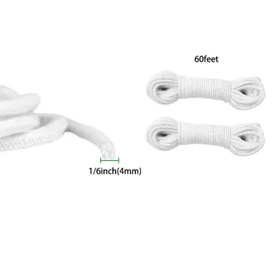 DIY sistem za samodejno zalivanje rastlin, bombažna vrv  S