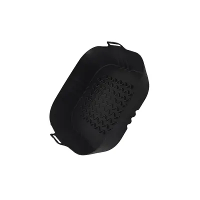Silikonski pekač za večkratno uporabo za Air Fryer Black