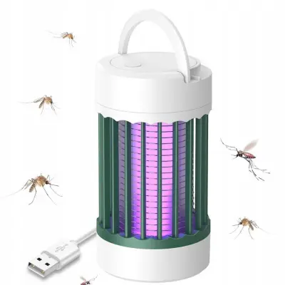 2v1 aku. UV LED odganjalec  insektov in prenosna svetilka 12cm