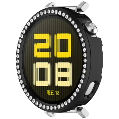 Zaščitni etui za Huawei Watch GT5 Pro 42 mm z okrasnimi kamenčki Black