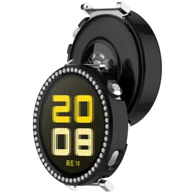 Zaščitni ovitek za Huawei Watch GT5/GT4 41MM z okrasnimi kamenčki Black