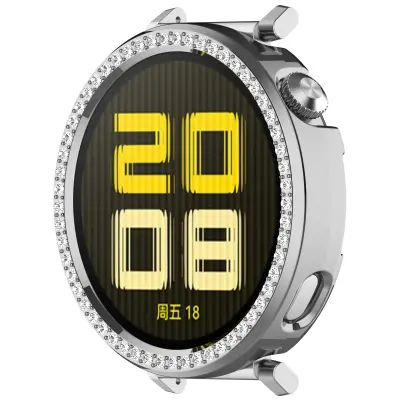 Zaščitni ovitek za Huawei Watch GT5/GT4 41MM z okrasnimi kamenčki Silver