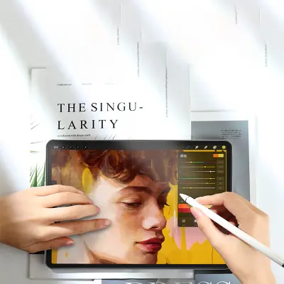 Zaščitna folija za zaslon iPad, podobna papirju   Model 3