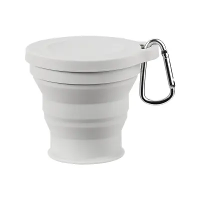 Zložljiva skodelica - 180 ml, prenosna in neprepustna Grey