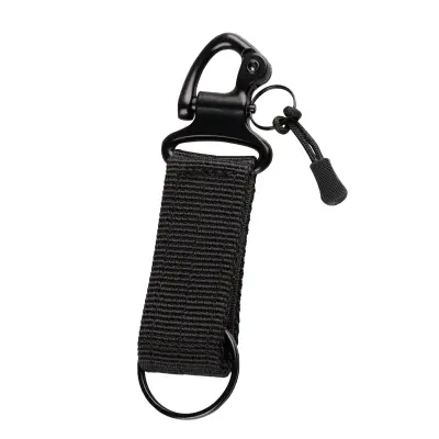 Večfunkcijska karabinska kljuka za prosti čas Black