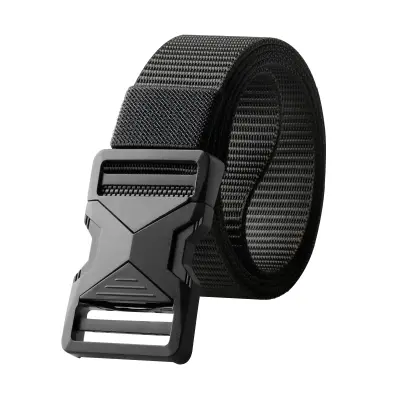 Taktični pas za moške, trpežen delovni pas z avtomatsko zaponko