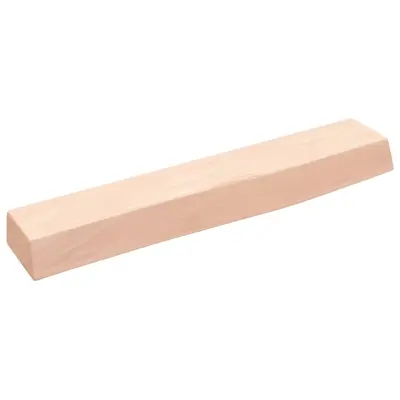 Stenska polica - Viseča Polica 60x10x6 cm neobdelana trdna hrastovina