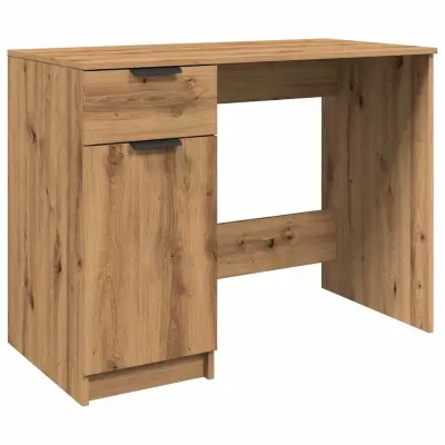 Pisalna miza - pisarniška miza - Računalniška miza artisan hrast 100x50x75 cm inženirski les