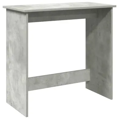 Pisalna miza - Računalniška miza betonsko siva 80x40x75 cm iverna plošča