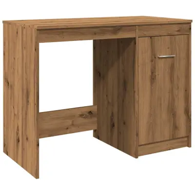 Pisalna miza - Računalniška miza artisan hrast 100x50x76 cm inženirski les