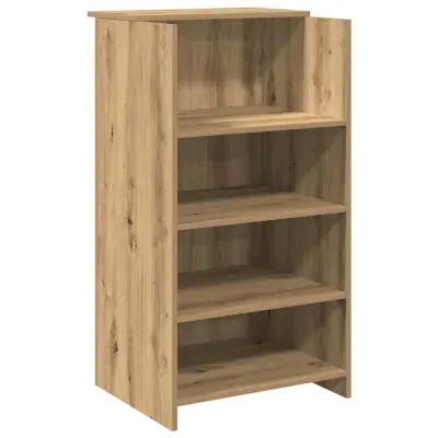 Sprejemna miza - Računalniška miza - pisarniška miza artisan hrast 55x50x103,5 cm inženirski les