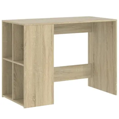 Pisalna miza - Računalniška miza sonoma hrast 102x50x75 cm inženirski les