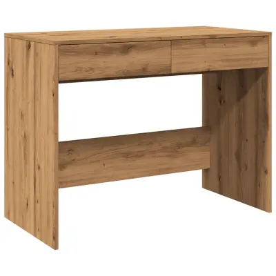Pisalna miza - Računalniška miza artisan hrast 101x50x76,5 cm inženirski les