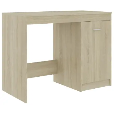 Pisalna miza - Računalniška miza sonoma hrast 100x50x76 cm iverna plošča