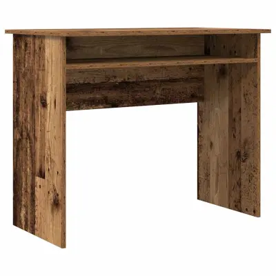 Pisalna miza - Računalniška miza starinski les 90x50x74 cm inženirski les
