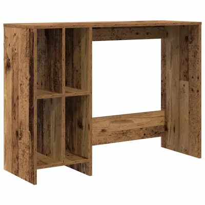 Pisalna miza - Računalniška miza iz starega lesa 102,5x35x75 cm Izoblikovan les