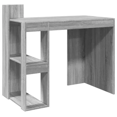 Pisarniška Pisalna miza - Računalniška miza siva sonoma 103,5x56,5x94 cm inž. les