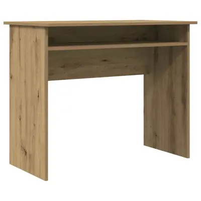Pisalna miza - Računalniška miza artisan hrast 90x50x74 cm inženirski les