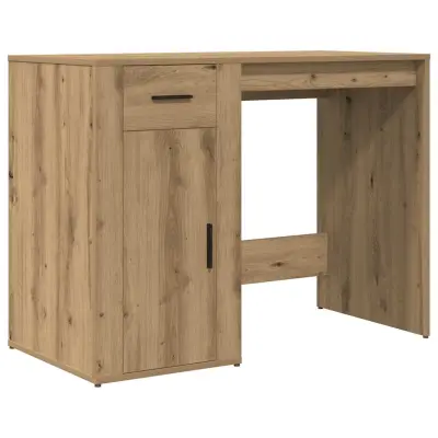 Pisalna miza - Računalniška miza artisan hrast 100x49x75 cm inženirski les