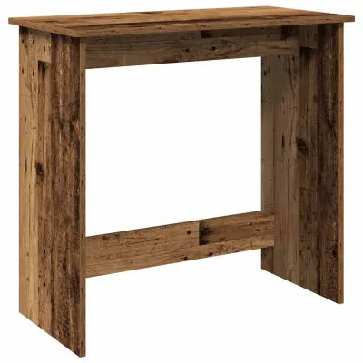Pisalna miza - Računalniška miza starinski les 80x40x75 cm inženirski les