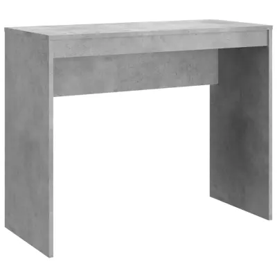Pisalna miza - Računalniška miza betonsko siva 90x40x72 cm inženirski les