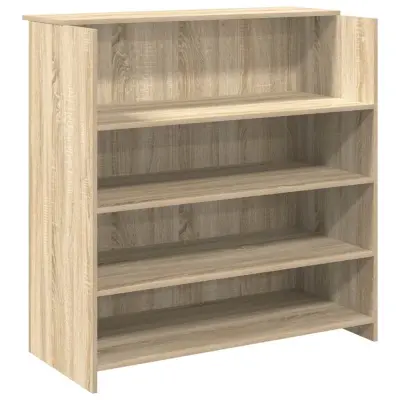 Sprejemna miza - Računalniška miza - pisarniška miza sonoma hrast 100x50x103,5 cm inženirski les
