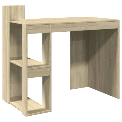 Pisarniška Pisalna miza - Računalniška miza sonoma hrast 103,5x56,5x94 cm inž. les