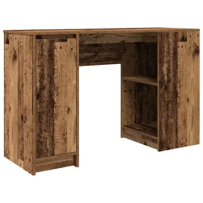 Pisalna miza - Računalniška miza starinski les 120x42x76 cm inženirski les