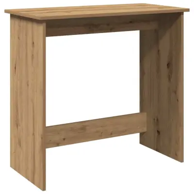 Pisalna miza - Računalniška miza artisan hrast 80x40x75 cm inženirski les