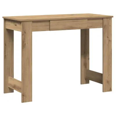 Pisalna miza - Računalniška miza artisan hrast 100x45x75 cm inženirski les