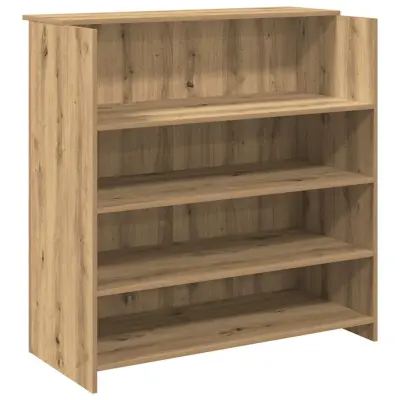 Sprejemna miza - Računalniška miza - pisarniška miza artisan hrast 100x50x103,5 cm inženirski les