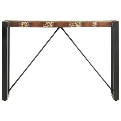 konzolna miza - miza ob steni 110x35x76 cm trden predelan les