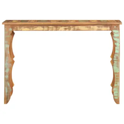 konzolna miza - miza ob steni 110x40x76 cm trden predelan les