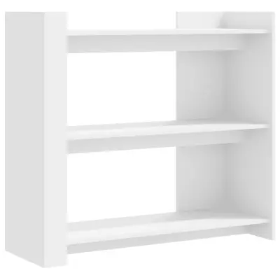 konzolna miza - miza ob steni bela 100x35x90 cm inženirski les