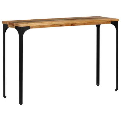 konzolna miza - miza ob steni 120x35x76 cm trden predelan les