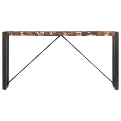 konzolna miza - miza ob steni 150x35x76 cm trden predelan les