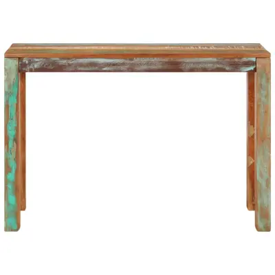 konzolna miza - miza ob steni 110x35x76 cm trden predelan les
