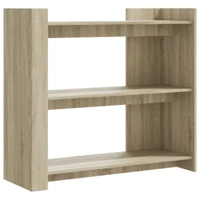 konzolna miza - miza ob steni sonoma hrast 100x35x90 cm inženirski les